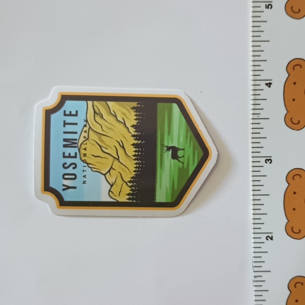 10/$10 National Park Phone Water Bottle Laptop Tablet Sticker Decal Yosemite Cal